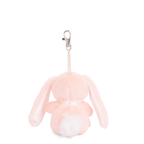 Bouncy Bunny Bag Charm - Peach