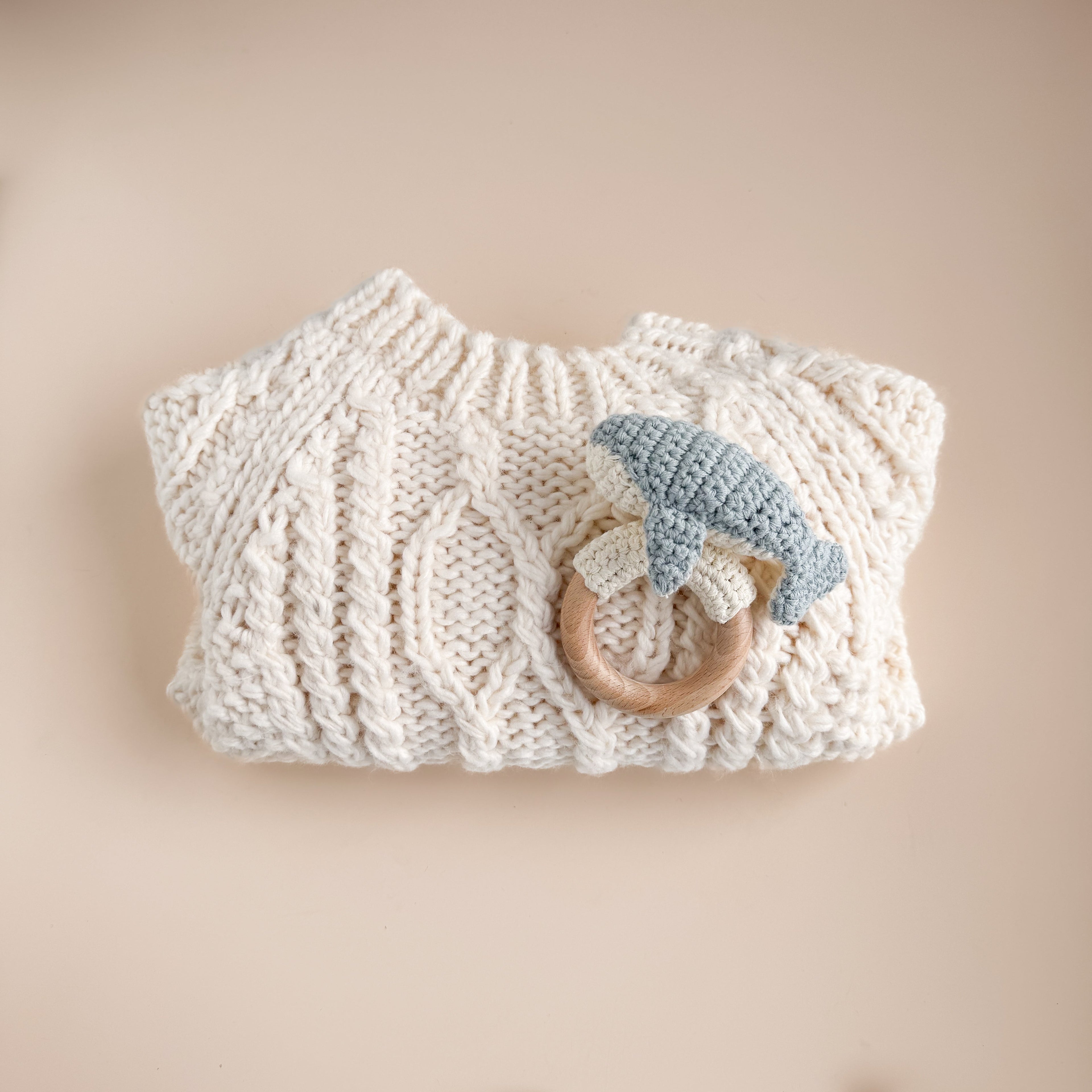 Nautical Whale Teether