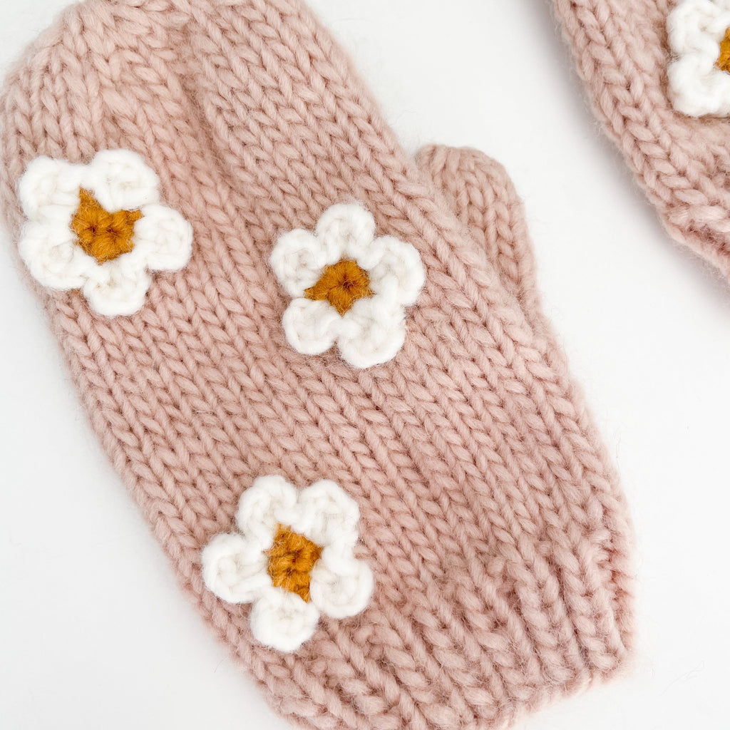 Flower Fe2025 Mittens