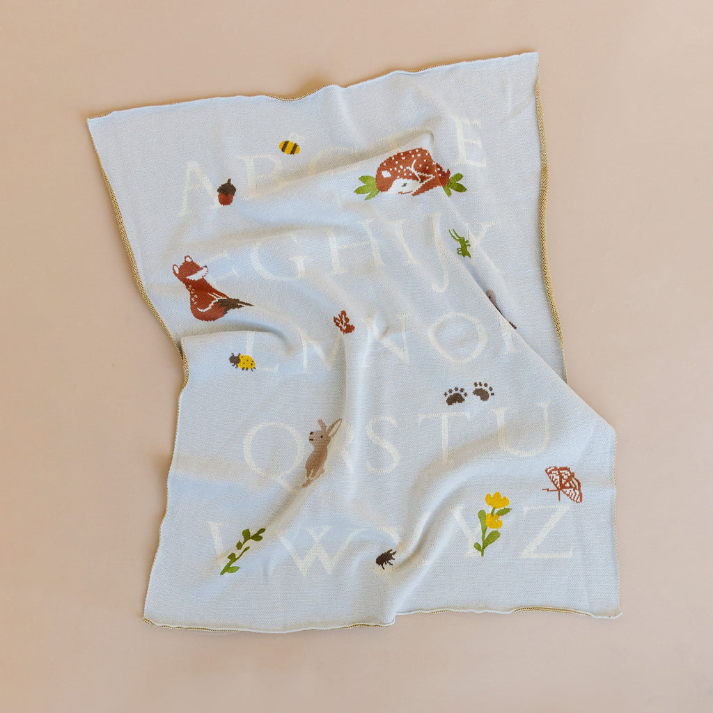 ABC Woodland Blanket