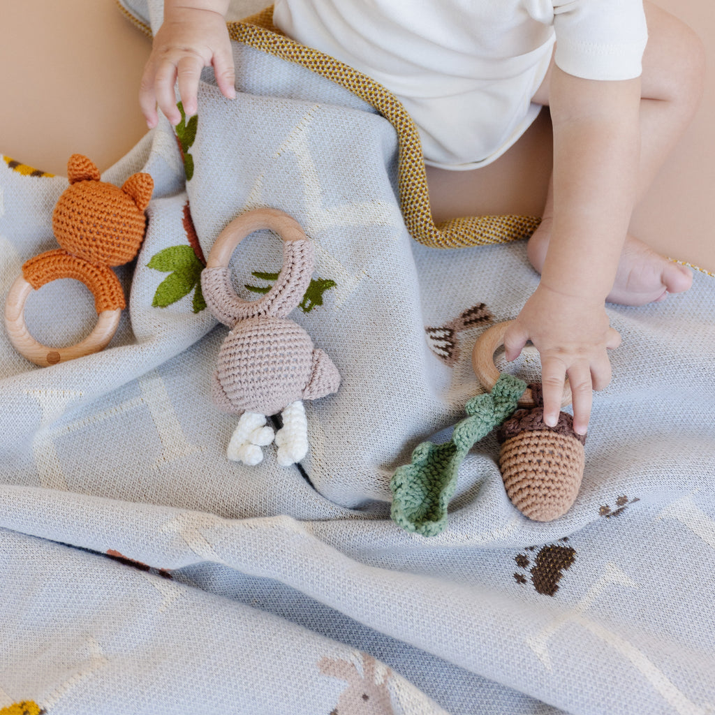 Fox Blanket Set