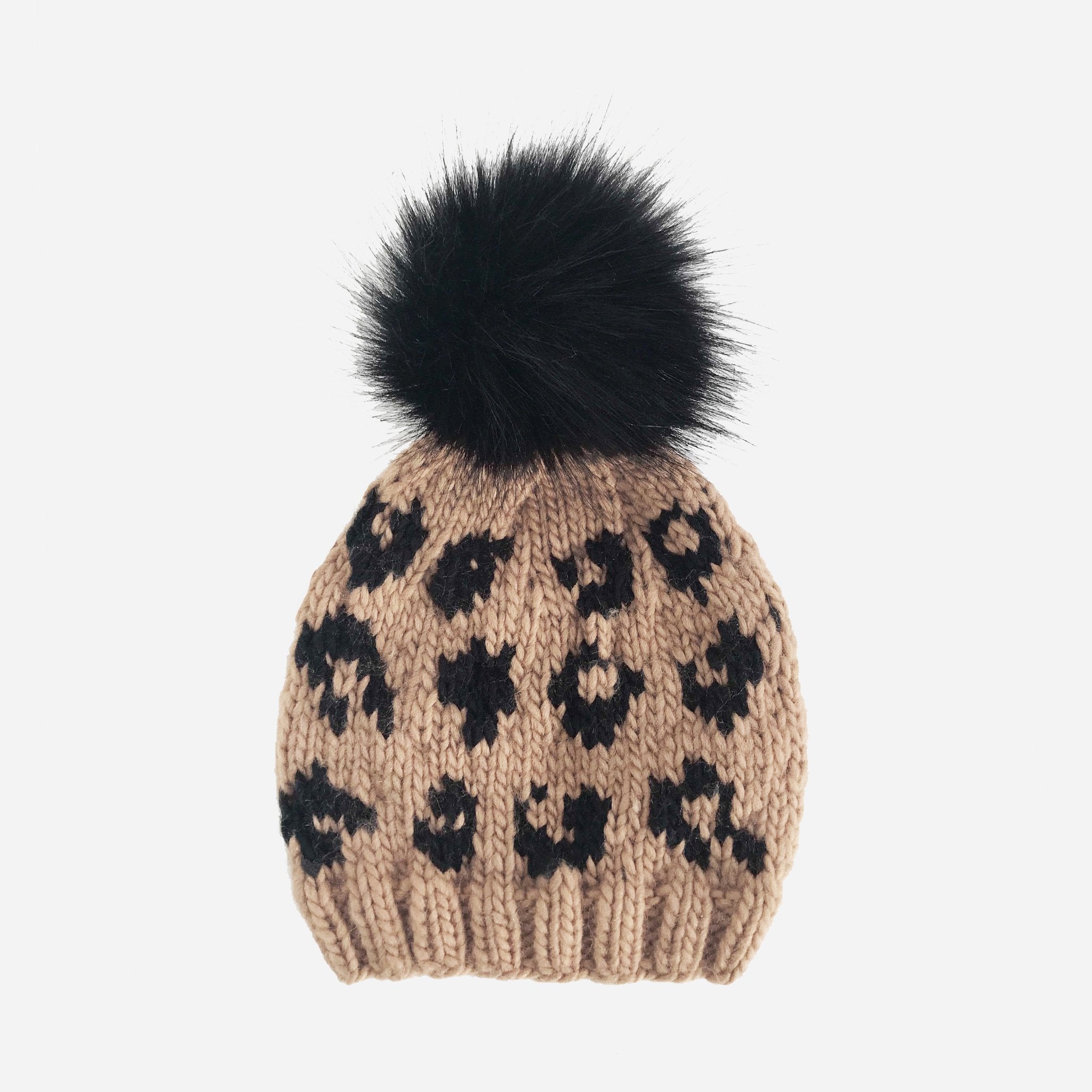 Cheetah Adult Beanie