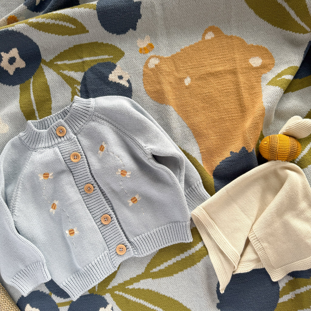 Bee Blanket Set