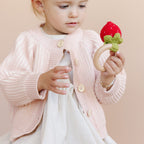 Baby Strawberry Teether