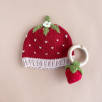 Strawberry Flower Beanie