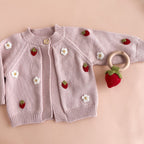 Baby Strawberry Teether