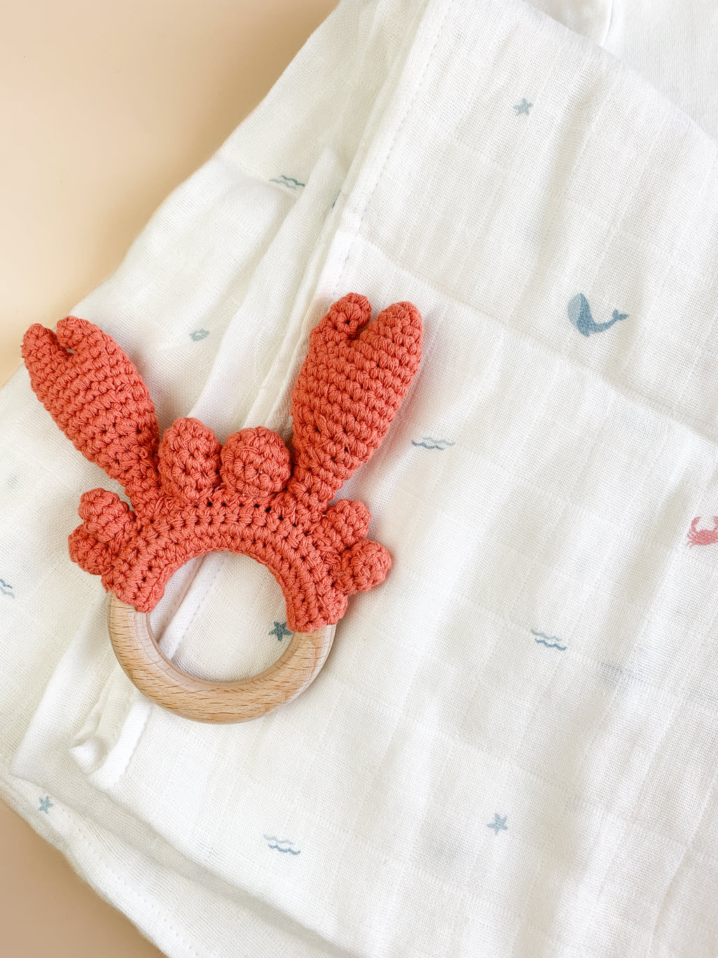 Nautical Muslin Swaddle