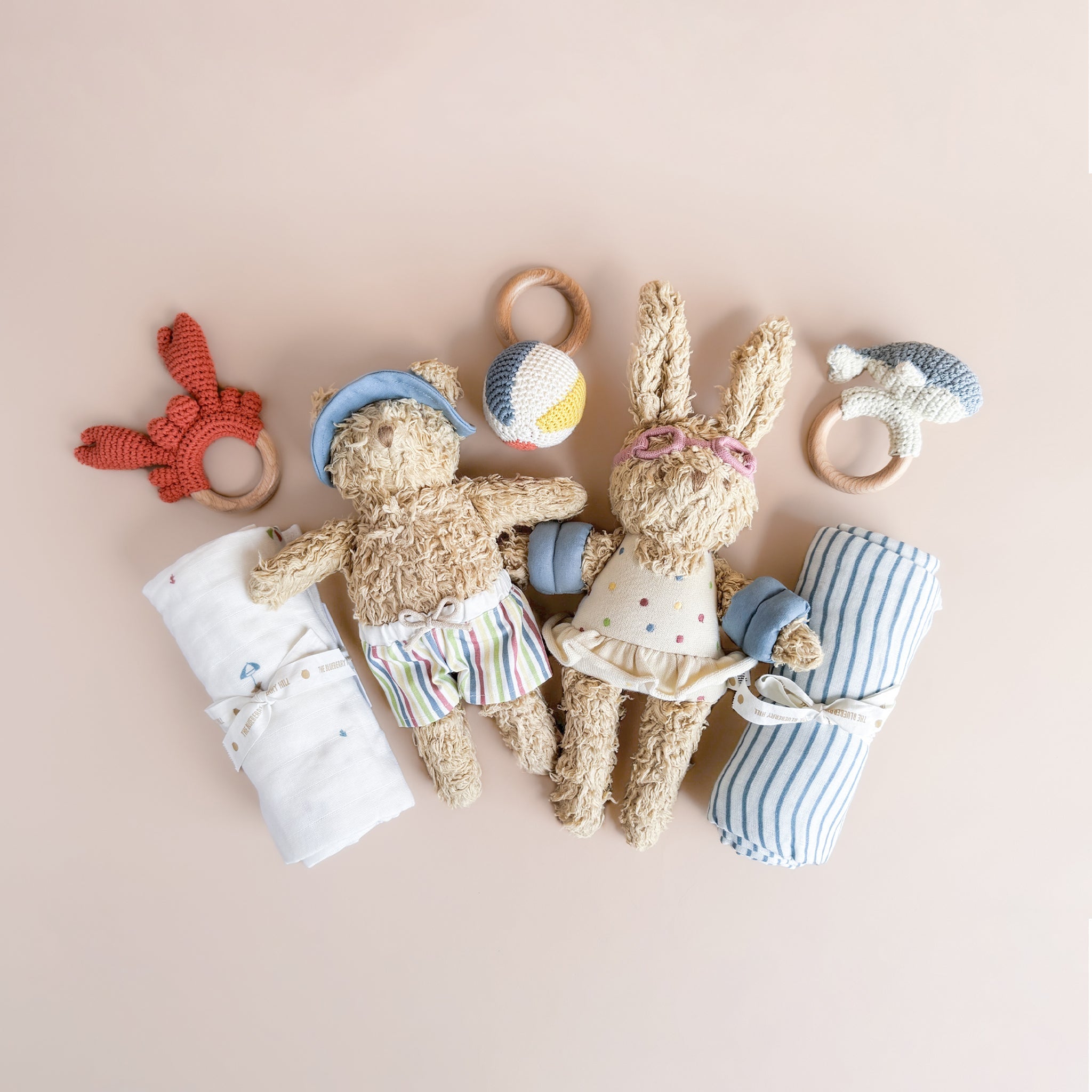 Bunny Plush Set