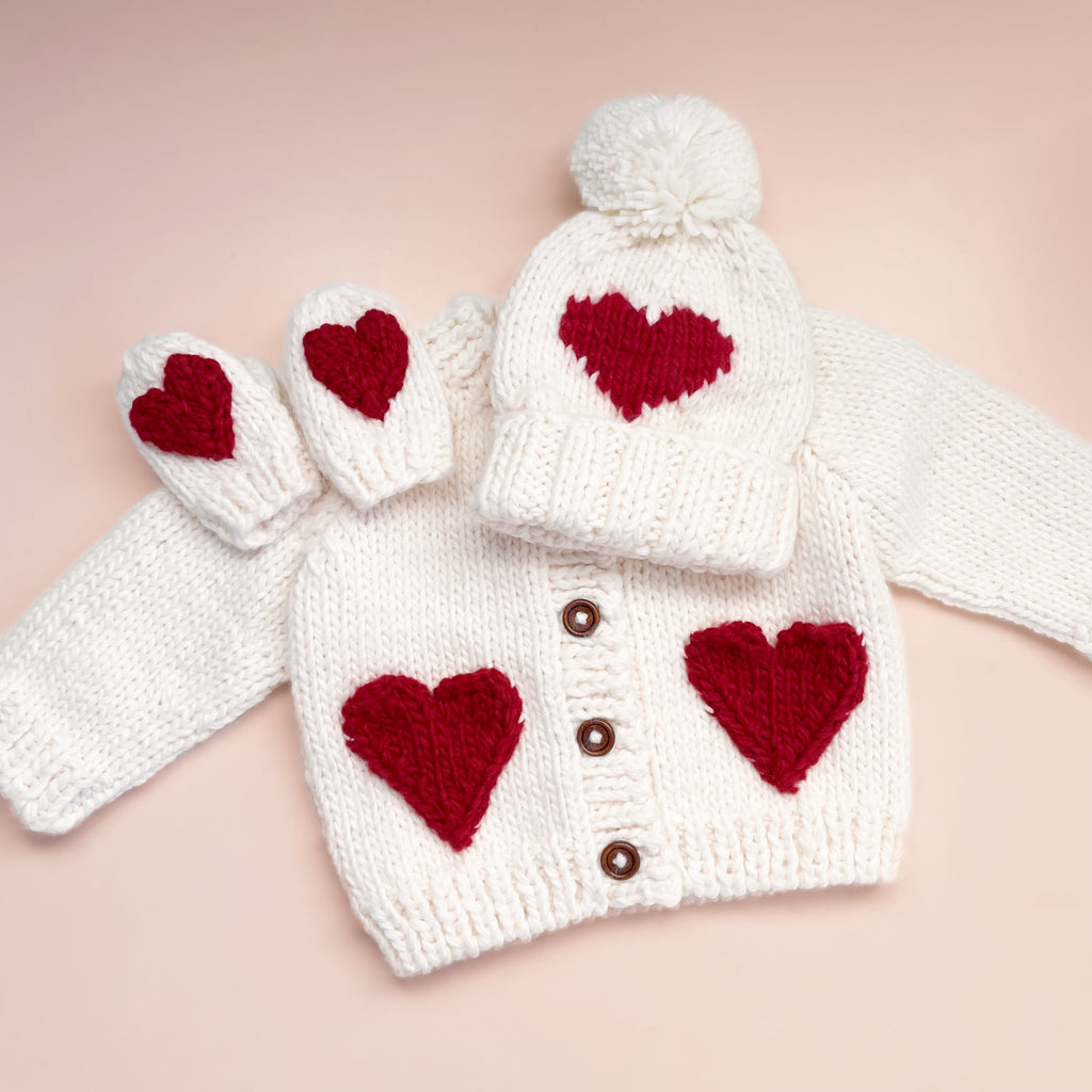 Heart Mittens