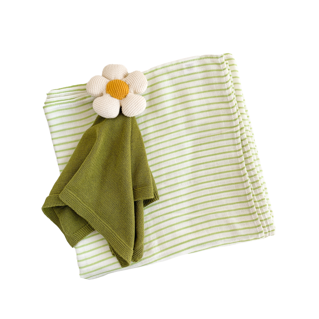 Flower Swaddle Set
