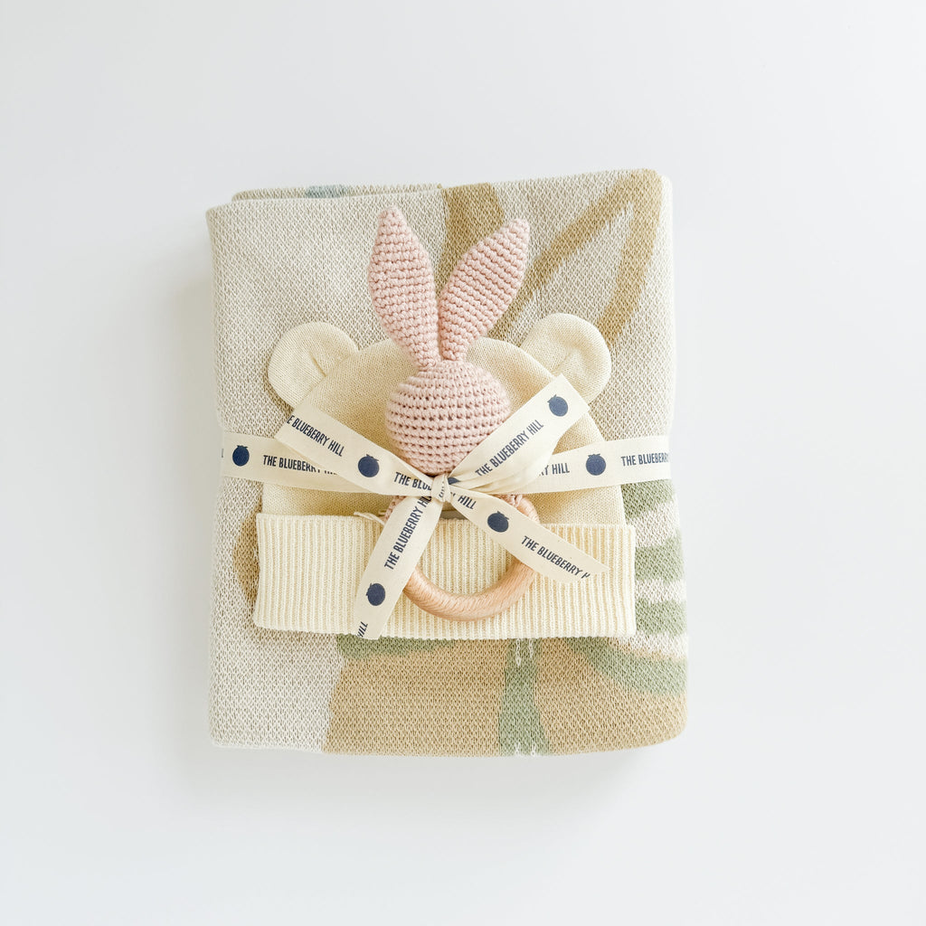 Floral Blanket Set