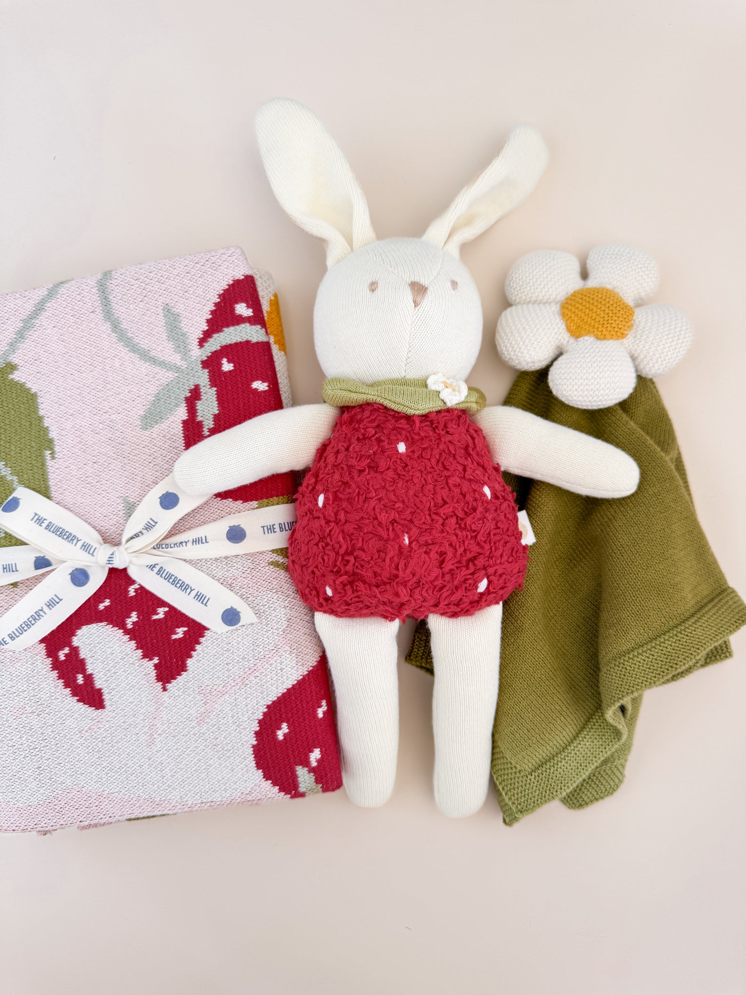 Strawberry Blanket Set