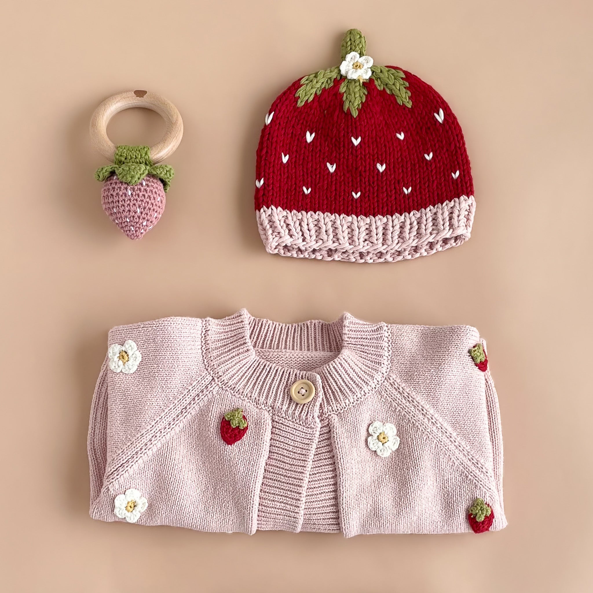 Strawberry Teether