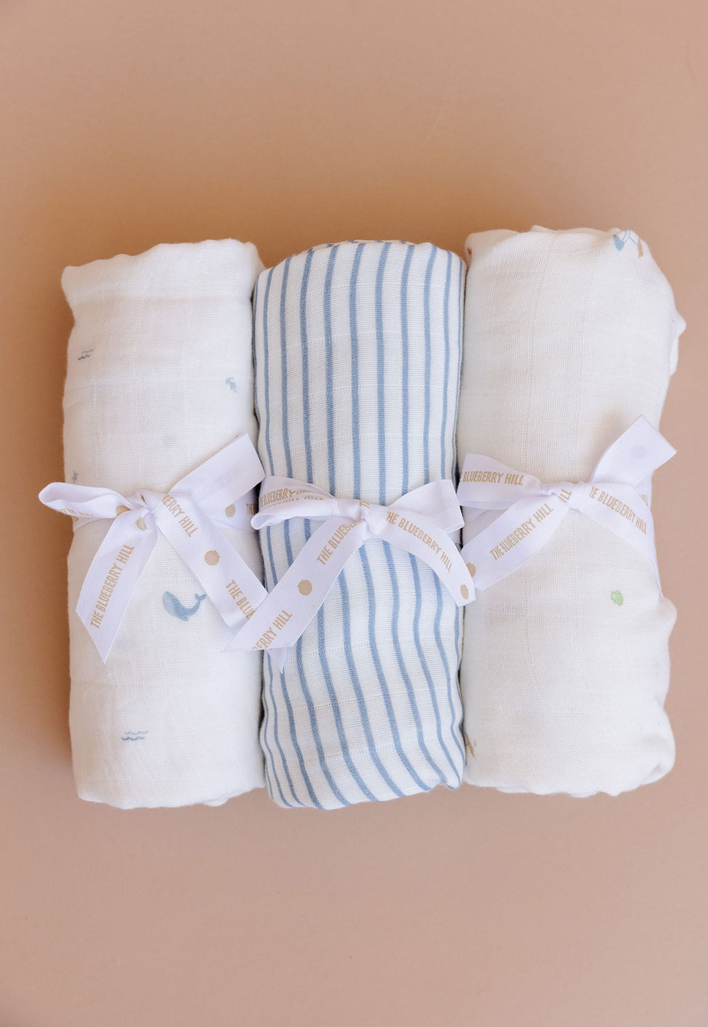 Nautical Muslin Swaddle