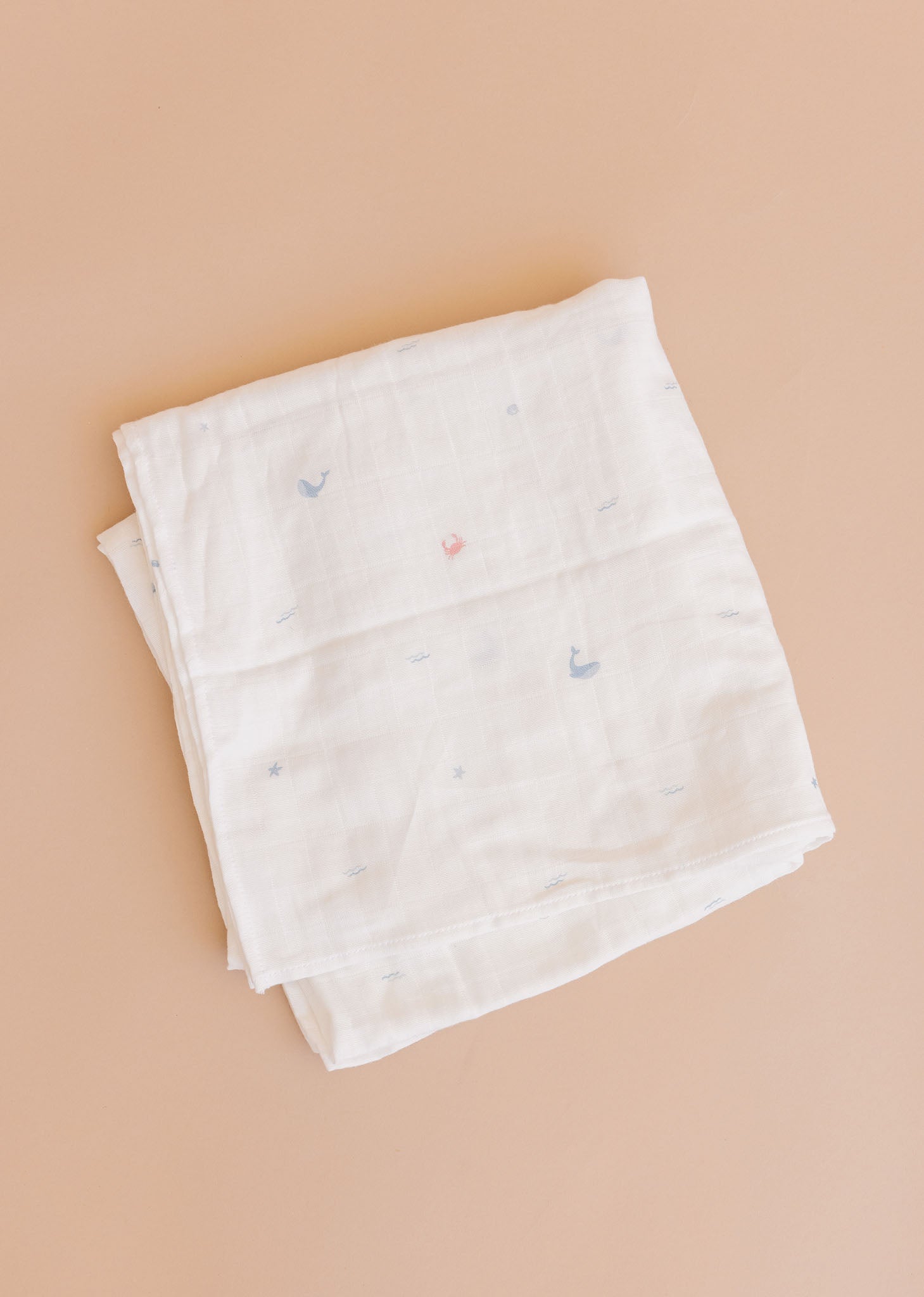 Nautical Muslin Swaddle