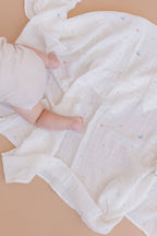 Nautical Muslin Swaddle