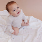 Nautical Muslin Swaddle