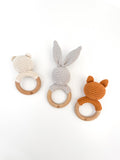 Animal Rattle Set