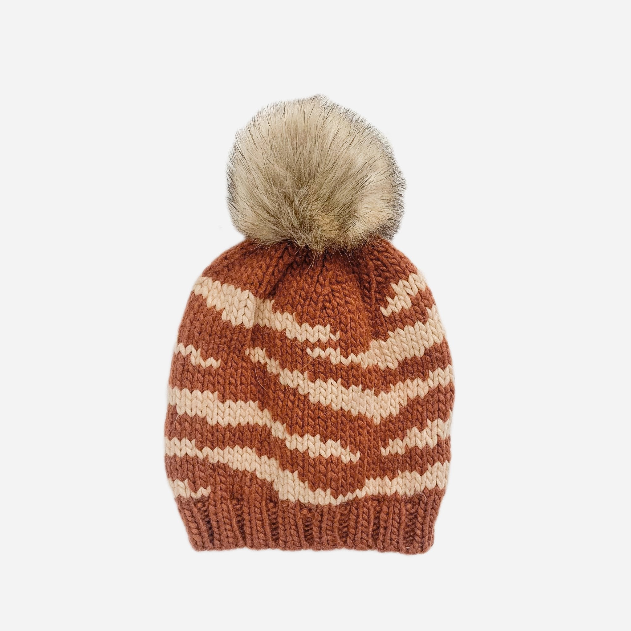 Tiger Cinnamon Beanie